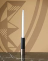 Billede af GUBI Space Candlestick Lysestage H: 17 cm - Antik Brass