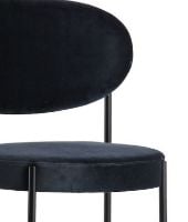 Billede af Verpan Series 430 Chair SH: 47 cm - Harald 182 Blue/Black