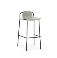Billede af Normann Copenhagen Studio Barstool 65cm - Sort/Lys Grå