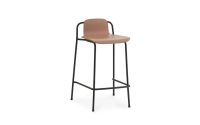 Billede af Normann Copenhagen Studio Barstool 65cm - Sort/Brun