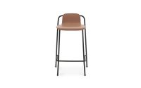 Billede af Normann Copenhagen Studio Barstool 65cm - Sort/Brun