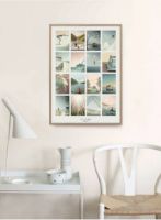 Billede af VisseVasse Plakat 15x21 cm - Let's go baby OUTLET