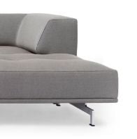 Billede af Fredericia Furniture 450 Delphi Sofa m. Chaiselong L: 325 cm - Steelcut Trio 2/Aluminium 