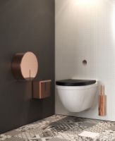 Billede af FROST NOVA2 Toiletbørste 2 H: 41,5 cm - Poleret Kobber