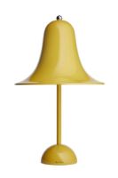 Billede af Verpan Pantop Ø23 Bordlampe H: 38cm - Warm Yellow/Glossy Spicy Mustard