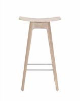 Billede af Andersen Furniture HC1 barstol SH: 67 cm - Eg Finér/Hvidpigmenteret Eg