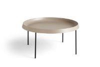 Billede af HAY Tulou Coffee Table Ø: 75 cm - Black/Mocca 