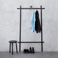 Billede af Andersen Furniture Clothes Rack B: 103 cm x H: 183 cm - Sort Ask