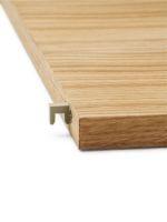 Billede af Ferm Living Punctual Wooden Shelf 40x89,6 cm - Oak/Cashmere