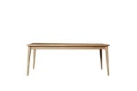 Billede af Andersen Furniture T10 Spisebord Med 2 Tillægsplader 200 x
 95 cm - Eg / Hvid Pigmenteret 