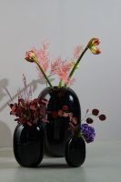 Billede af Piet Hein Super Vase H: 25 cm - Sort