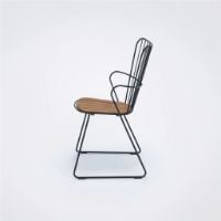 Billede af HOUE Paon Dining Chair SH: 46 cm - Black 
