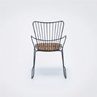 Billede af HOUE Paon Dining Chair SH: 46 cm - Black 