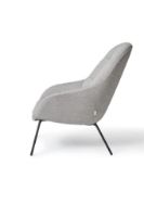 Billede af Wendelbo Mango Chair SH: 40 cm - Black Powder Coated Steel/Remix 133
