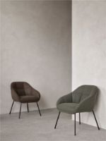 Billede af Wendelbo Mango Mini Chair SH: 46 cm - Black Powder Coated Steel/Remix 163