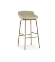 Billede af Normann Copenhagen Hyg Barstol Frontpolstret SH: 75 cm - Upminster/Stål