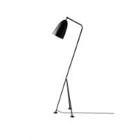 Billede af GUBI Gräshoppa Floor Lamp H: 125cm - Black
