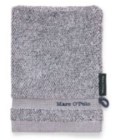 Billede af Marc O'Polo Håndklæde Melange 50x100cm - Marine/Light Silver OUTLET