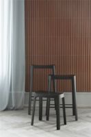 Billede af Please Wait to be Seated Crofton Stool H: 45 cm - Black Nordic Pine