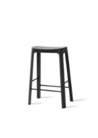 Billede af Please Wait to be Seated Crofton Counter Stool H: 65 cm - Black Nordic Pine