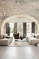 Billede af Ferm Living Catena Sofa Center L100 Cotton Linen 108x108 cm - Natural