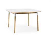 Billede af Normann Copenhagen Form Spisebord 95x200cm - Hvid/Eg