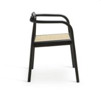 Billede af Please Wait To Be Seated Ahm Chair SH: 46,5 cm - Black/Cane
