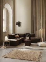 Billede af Ferm Living Catena Sofa Center S100 Rich Linen 95x95 cm - Natural
