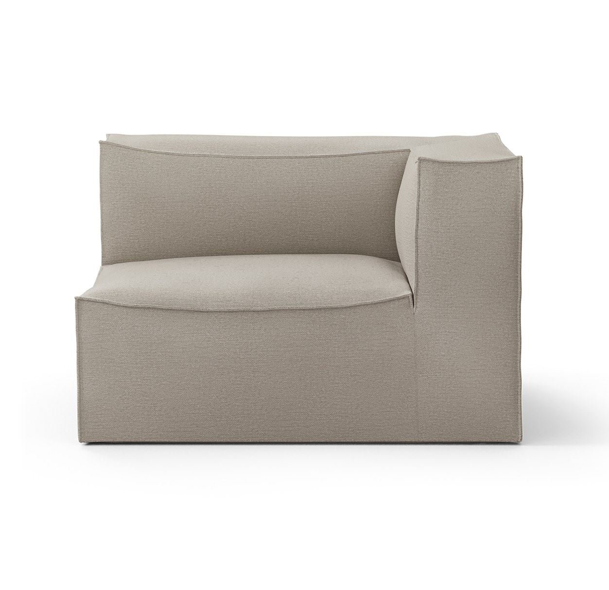 Billede af Ferm Living Catena Sofa Armrest Right S401 Cotton Linen 76x119 cm - Natural