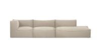 Billede af Ferm Living Catena Sofa Open End Right S301 Cotton Linen 150x95 cm - Natural