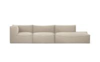 Billede af Ferm Living Catena Sofa Open End Right S301 Rich Linen 150x95 cm - Natural