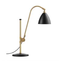Billede af Bestlite BL1 Table Lamp Ø: 16 cm - Charcoal Black/Brass