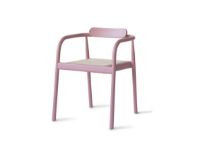 Billede af Please Wait To Be Seated Ahm Chair SH: 46,5 cm - Indian Red/Cane 