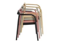 Billede af Please Wait To Be Seated Ahm Chair SH: 46,5 cm - Indian Red/Cane 