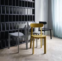 Billede af Please Wait To Be Seated Bondi Chair SH: 44,5 cm - Tumeric Yellow