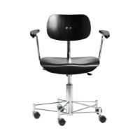Billede af Please Wait To Be Seated SBG197R Office Chair With Armrest  - Black