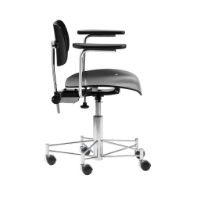 Billede af Please Wait To Be Seated SBG197R Office Chair With Armrest  - Black