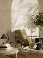 Billede af Ferm Living Desert Lounge Chair SH: 20 cm - Olive/Olive
