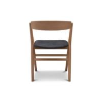 Billede af Sibast Furniture No 9 Dining Chair SH: 45 - Soap Oak/Solid Black

