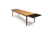 Billede af Sibast Furniture No 2 Table m. tillægsplader 200x95 cm - White Oak Oil