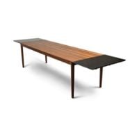 Billede af Sibast Furniture No 2 Table m. tillægsplader 240x95 cm - Smoked Oak