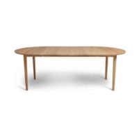Billede af Sibast Furniture No 3 Tillægsplade Til Ø: 120 cm - White Oil Oak  