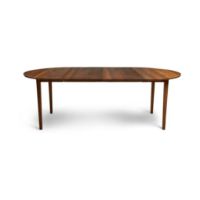 Billede af Sibast Furniture No 3 Tillægsplade Til Ø: 120 cm - Smoked Oak  