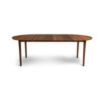 Billede af Sibast Furniture No 3 Tillægsplade Til Ø: 140 cm - Smoked Oak  