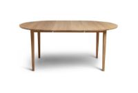 Billede af Sibast Furniture No 3 Table Ø: 120 cm inkl. 1 tillægsplade - White Oil Oak 