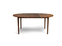 Billede af Sibast Furniture No 3 Table m. tillægsplader Ø: 120 cm - Smoked Oak