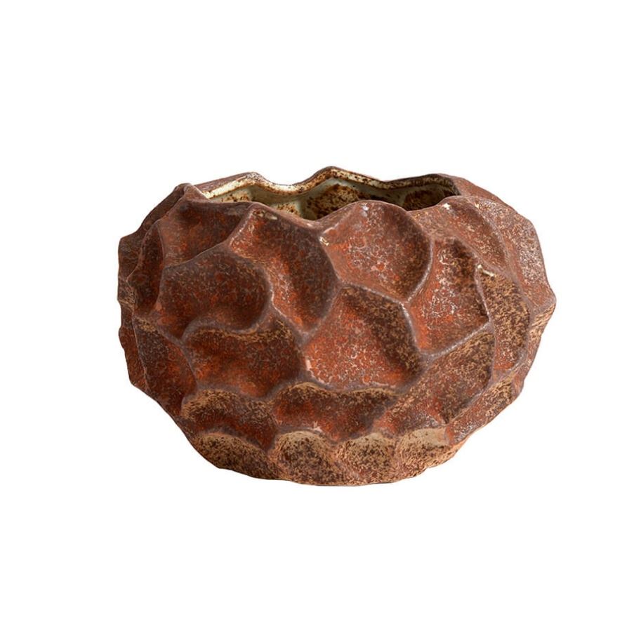 Billede af Muubs Soil Krukke H: 11,5 cm  - Rust