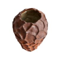 Billede af Muubs Soil Vase H: 21,5 cm  - Rust