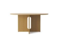 Billede af Audo Copenhagen Androgyne Dining Table Ø: 150 cm - Natural Oak/Natural Oak  