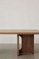 Billede af Audo Copenhagen Androgyne Lounge Table 120x45 cm - Walnut / Walnut 
